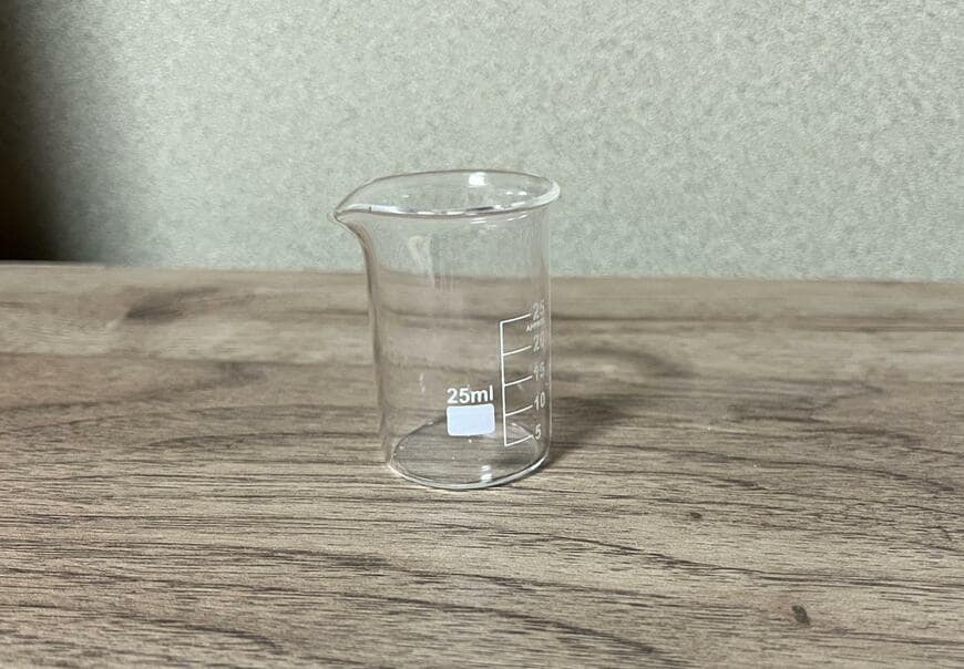 ダイソー、インテリア用ミニビーカー 3種アソート 画像