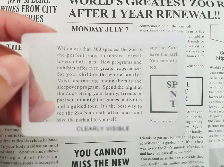 ポータブルルーペ ケース付