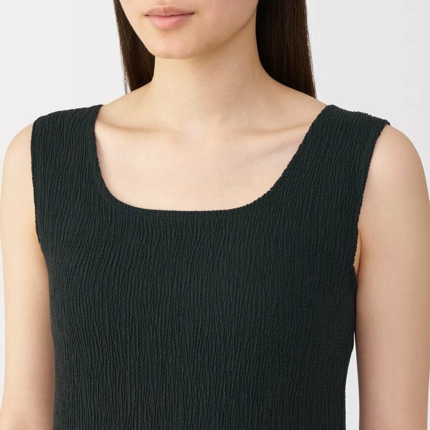 無印良品公式 婦人 サッカートリコットブラタンクトップの画像