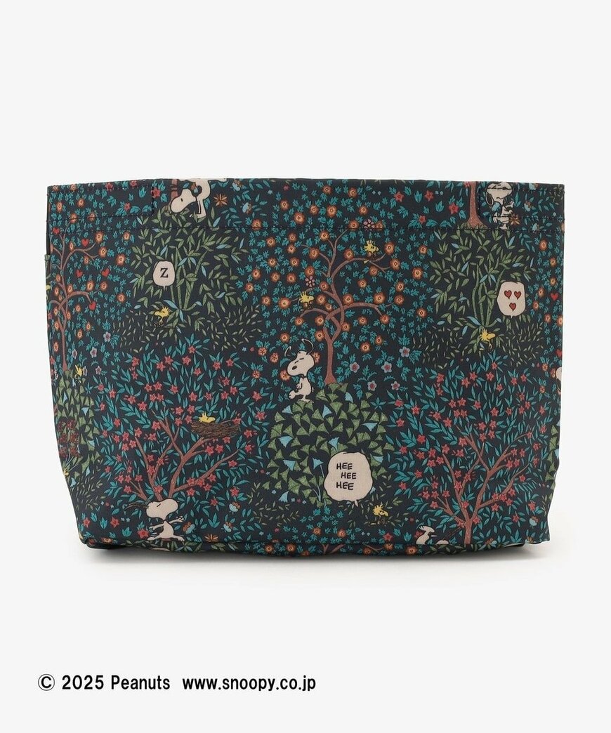 アフタヌーンティー公式 バッグインバッグ/リバティプリント/PEANUTS