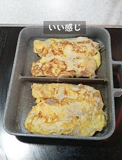 ポークピカタを焼きます