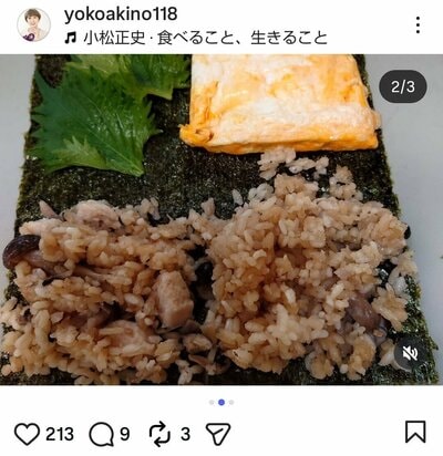 秋野暢子のInstagram投稿