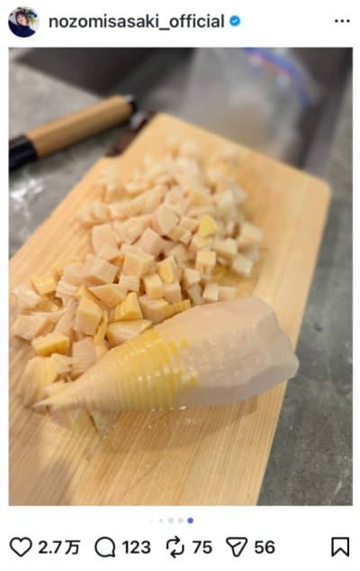 佐々木希のInstagram投稿