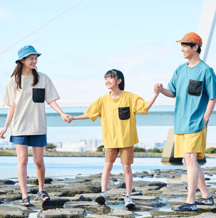 アクティブに動くシーンでも傷を気にせずガシガシ着回せます