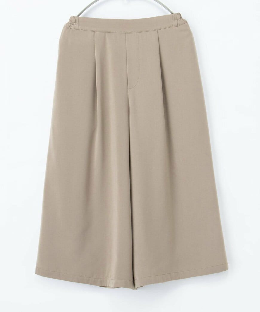 出所：ハニーズ公式　短め丈ガウチョパンツ