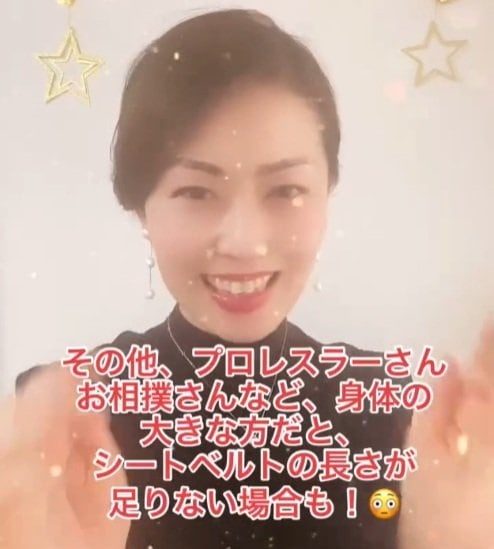 出所：@akko_san_dayo「体が大きな方のためのシートベルト」