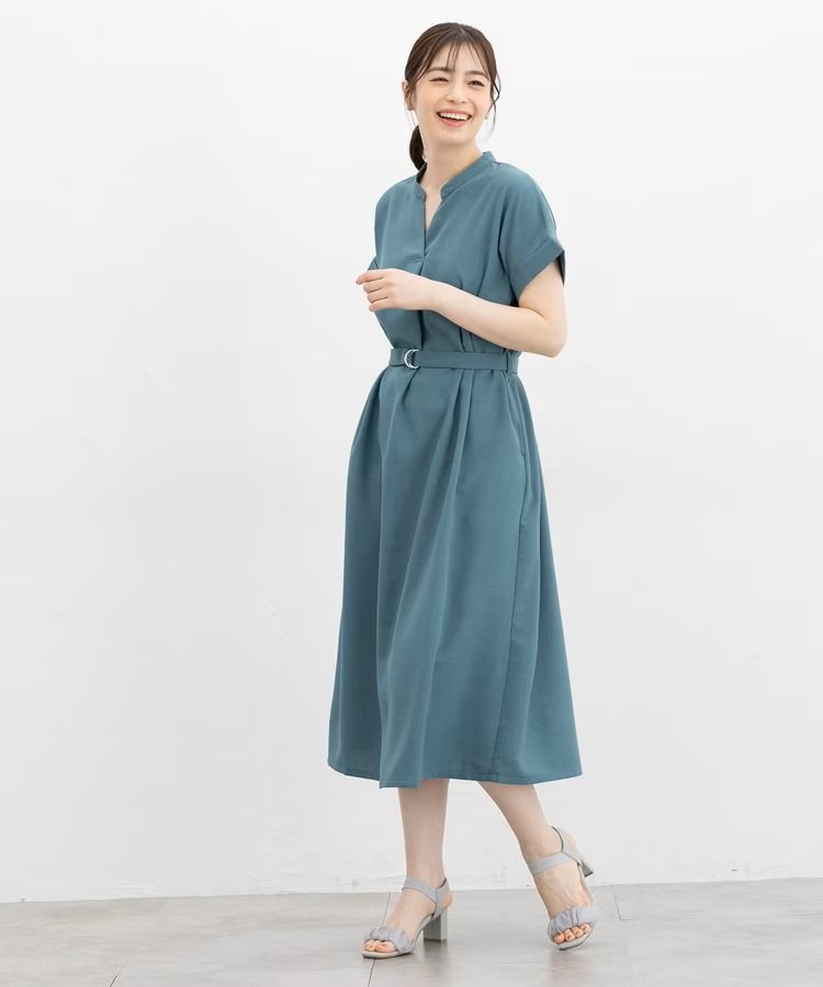 ハニーズ公式　スキッパーワンピースの画像