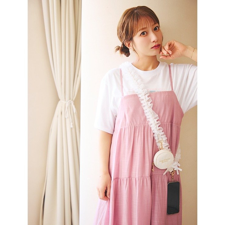 しまむら公式　フリルショルダーストラップ（辻希美）の画像