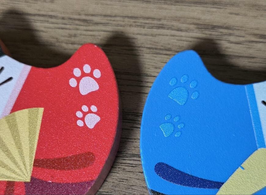 セリア、ひなまつりウッドプリントオブジェネコ商品画像