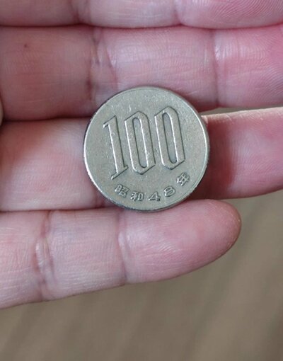 支払いではじき出されるという100円玉