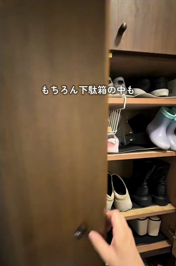 【100均DIY】ぐちゃぐちゃだった下駄箱の中　ダイソーの収納グッズで変身