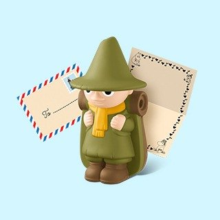 スナフキンが背負っているバックパックは実際に小物入れとして使えます