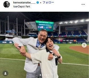 出所：渡辺謙のInstagram（＠kenwatanabe____）参照日：2026年3月21日