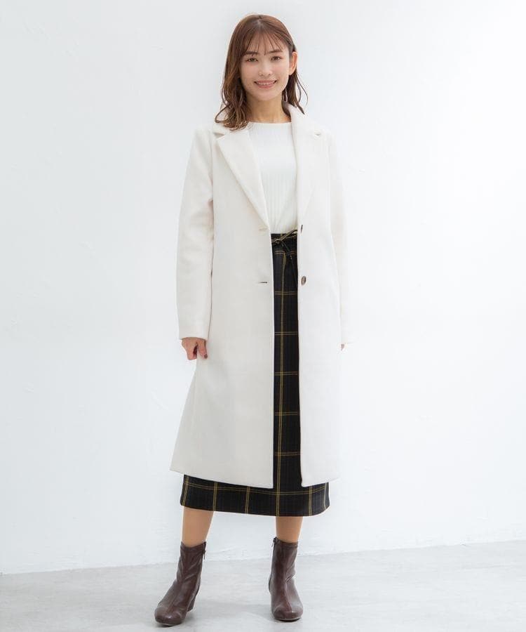 出所：ハニーズ公式通販サイト チェスターコート