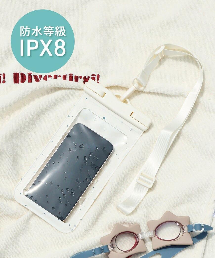 出所：パルグループ公式ファッション通販サイト 3COINS 防滴スマホポーチ