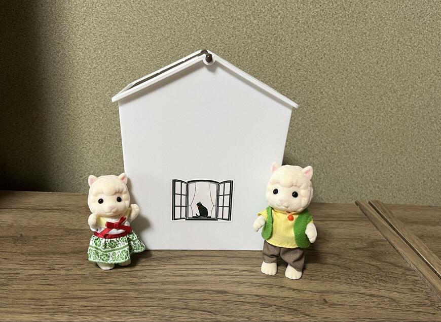 筆者撮影（ダイソー、卓上ハウススイングペール）