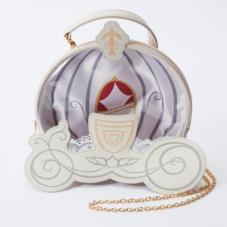 しまむら公式　ショルダー付きポーチ（シンデレラ）の画像