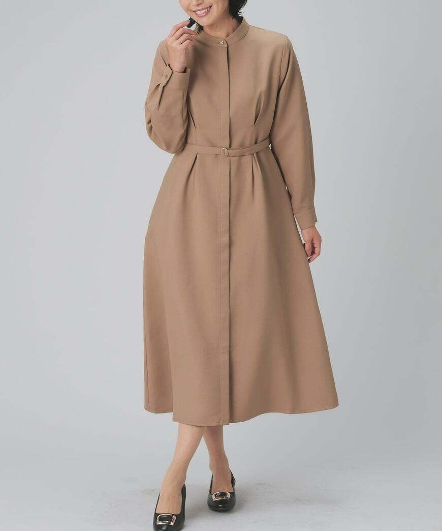 ハニーズ、バンドカラーワンピース画像