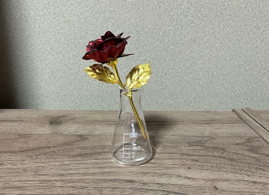 ダイソー、インテリア用ミニビーカー 3種アソート 画像