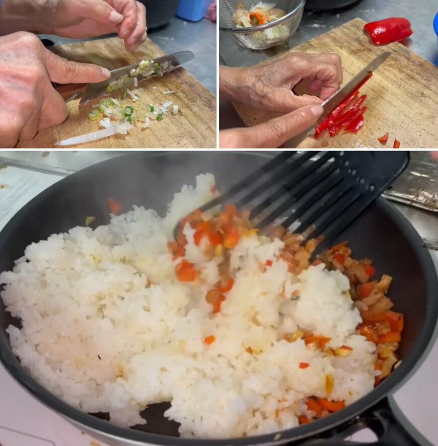 94歳のおばあちゃんが作るチャーハン