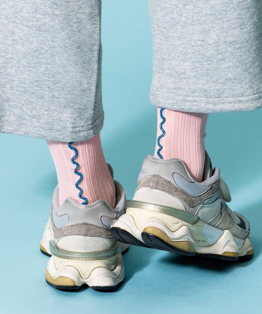 バックラメメロウソックス