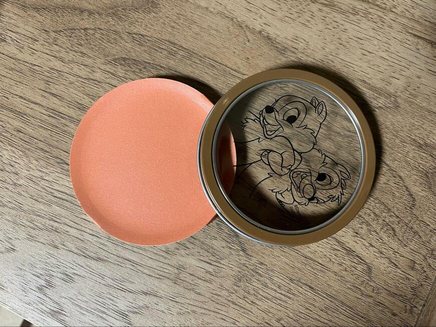 ダイソー、チップ&デールのマグネット丸ケース