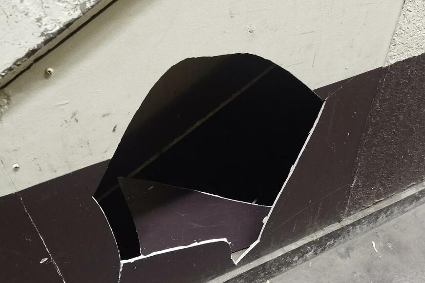 津田沼駅のホームで撮影された1枚