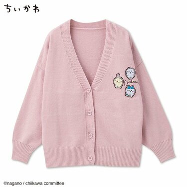 しまむら】ほんわかカラーで可愛い〈ちいかわカーディガン しまむら】ほんわかカラーで可愛い〈ちいかわカーディガン