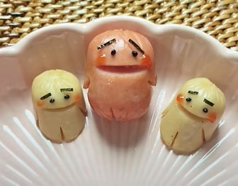 今回のソーセー人作りでは『海苔』を使用