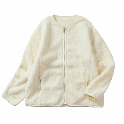 ワークマン、LF902 レディースボアフリースジップカーデガン商品画像