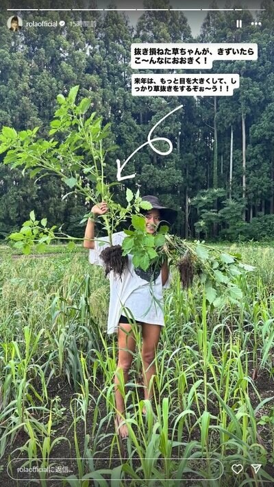 ローラのInstagram投稿