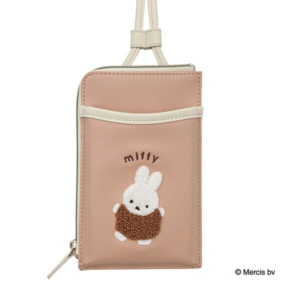 ニトリ公式 スマホショルダーポーチ miffy(ルンルンサガラシリーズ)