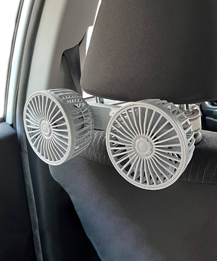「CARヘッドレスト用ファン」