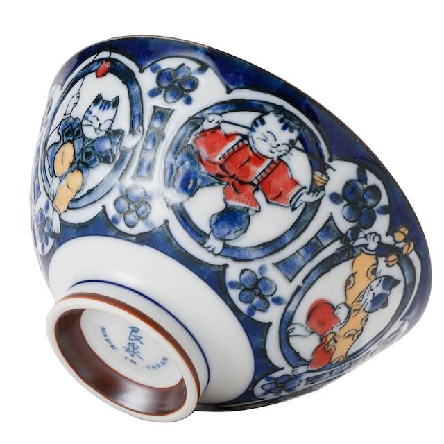 出所：ニトリ公式通販ニトリネット【デコホーム商品】飯椀(唐子猫 中 cDI23)