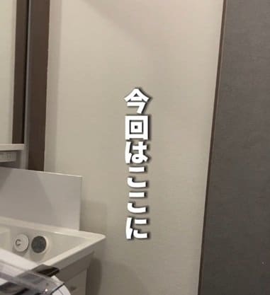 「私も洗面所に作りたい」築古物件〈脱衣所の壁〉→材料費660円で〈念願のニッチ収納〉に大変身！反響続々