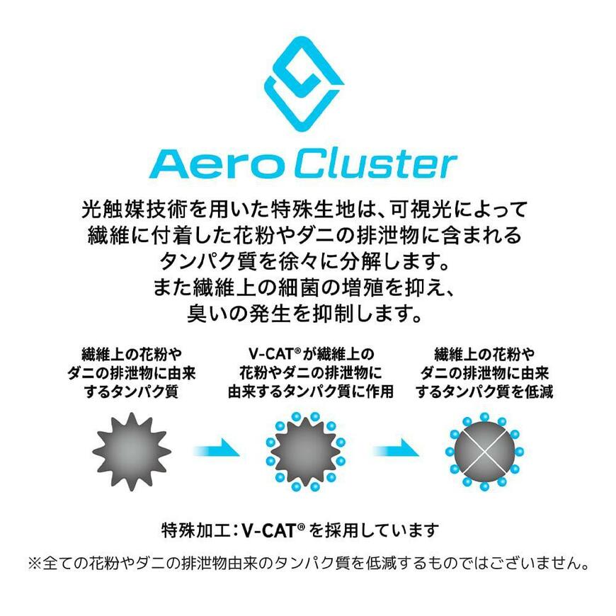 ワークマン、レディースエアロクラスタールームウェア、エアロクラスター紹介画像