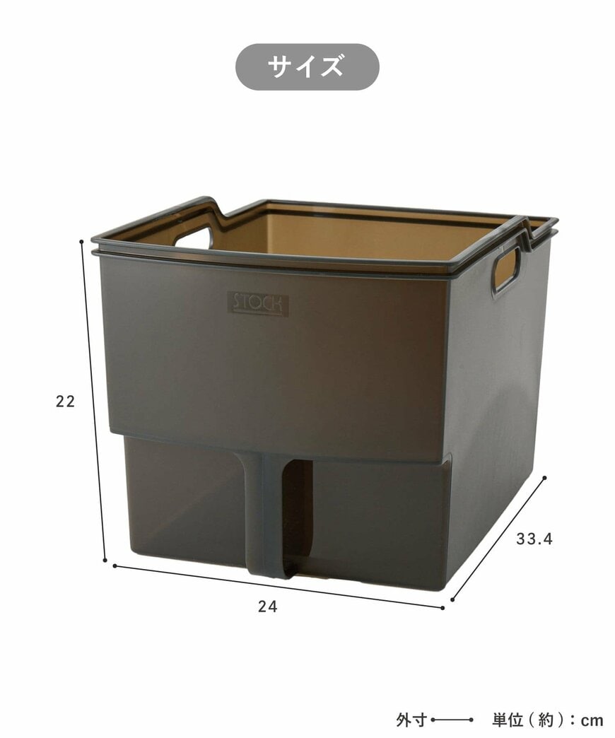 出所:3COINS公式 吊り戸棚ボックスワイド/KITINTO