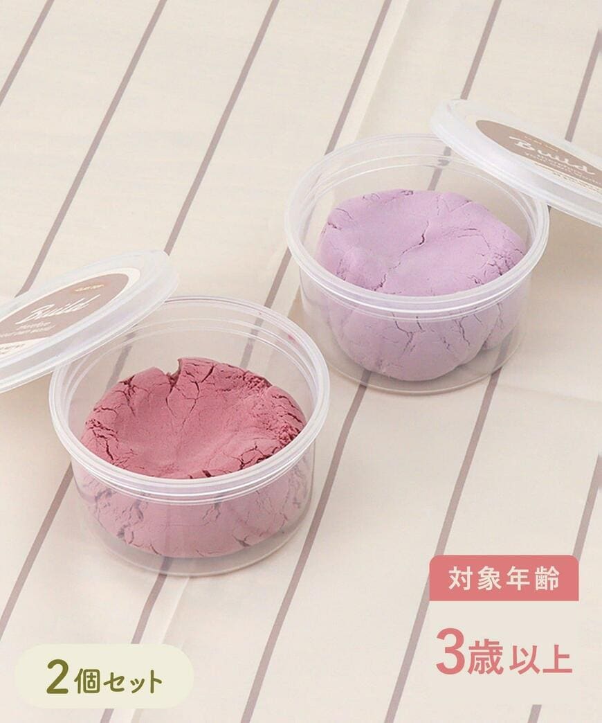 3COINS 《水に浮く！》CRAZY CLAY2個セット商品画像