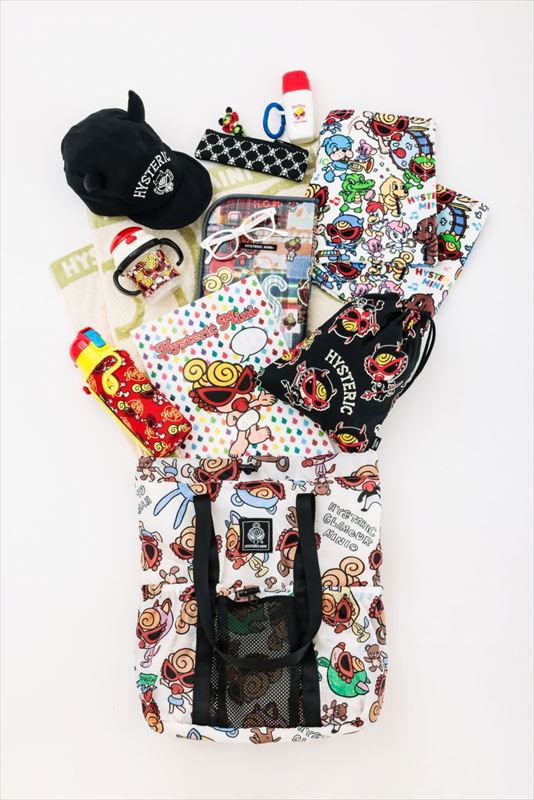 ローソン公式 HYSTERIC MINI 2WAY TOTE←→BACKPACK BOOK の画像