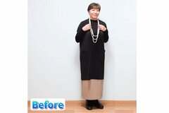 「私は太っているから…」と悩める友達をおしゃれに大変身！「こんなに素敵に変わるんだ」痩せなくてもOKな着痩せファッション