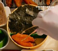 ラスト弁当リベンジ！【やみつきのり弁当】「お弁当食べてくれてありがとう」卒業証書のような弁当が話題