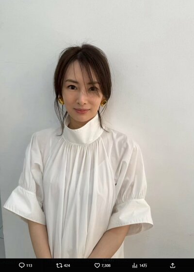 北川景子のX投稿