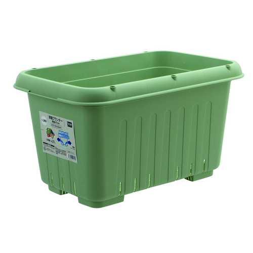 程よいサイズの角型で扱いやすい「菜園プランター」