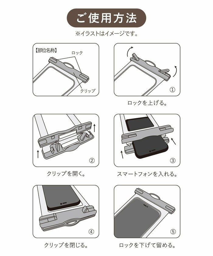 ダブルロック機能が採用されていて、安心です