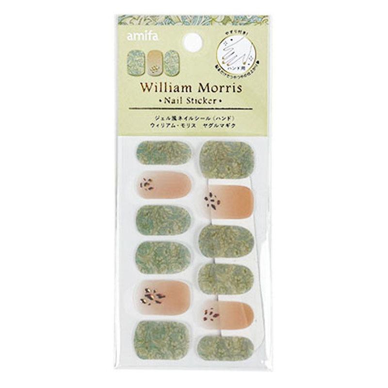 出所：Can★Doネットショップ モリスネイルシール　ハンド　ヤグルマギク
