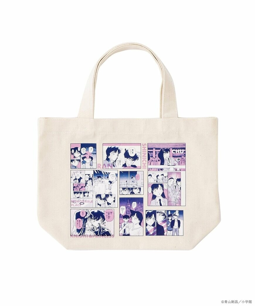 出所：3COINS公式　ランチトートバッグ／名探偵コナン