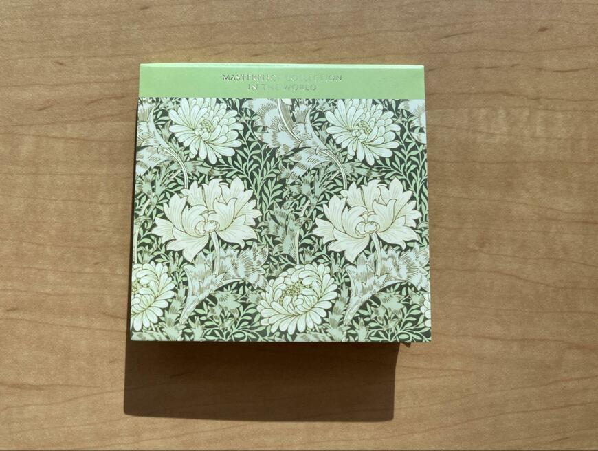 筆者撮影（セリア、メモ付箋 60P マスターピースコレクション/WM_CT＆DO）