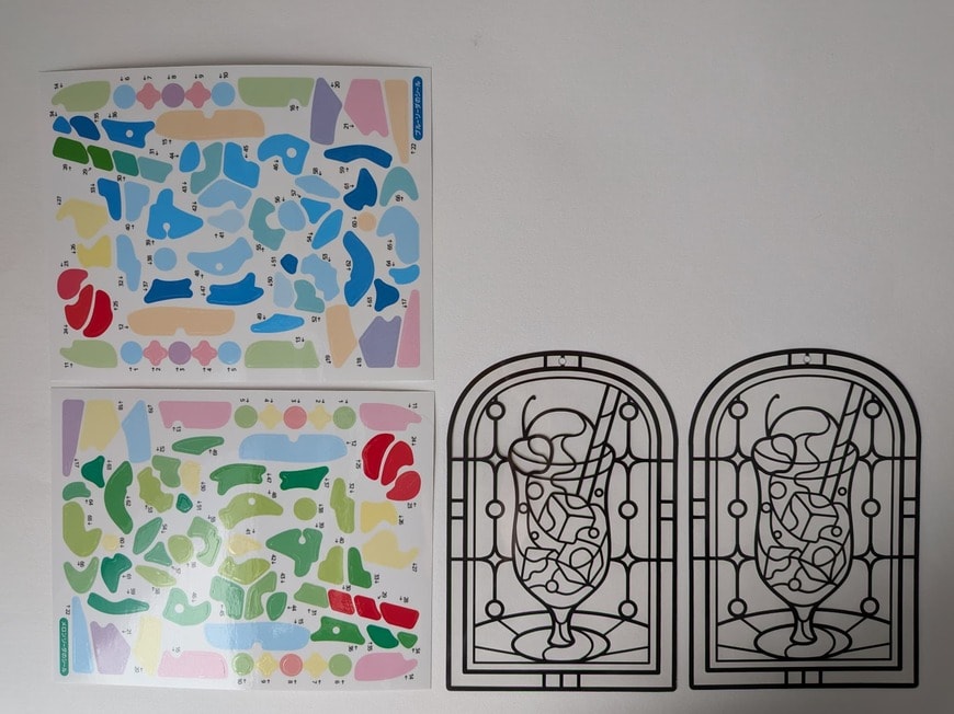 色違いで2枚作れます