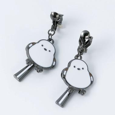 出所：しまむら 公式オンラインストア レディース　イヤリング(シマエナガ)