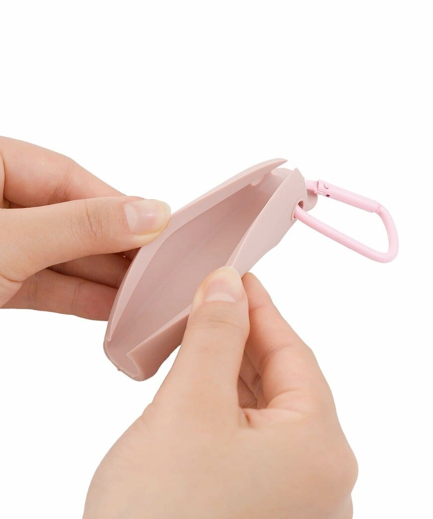 3COINS公式　シリコーンバッグハンドルカバー